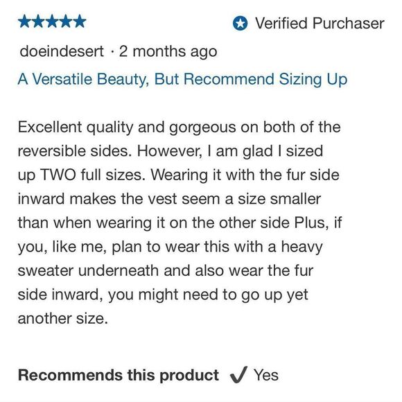 NEW! Nicole Miller Ladies Reversible and Versatile FauxFur or Quilted Vest - Picture 9 of 16